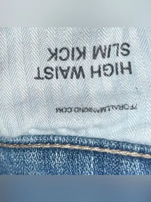 7 For All Mankind Light Blue Denim Jeans thumbnail 3