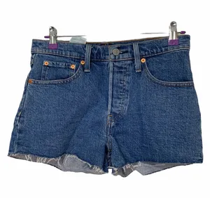 Levi's 501 high waisted cut off‎ shorts size 27 W NWT thumbnail 1