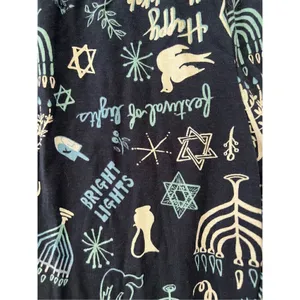 Target New! Blue White Hannukah Print Pajama Pants Women's Small thumbnail 6