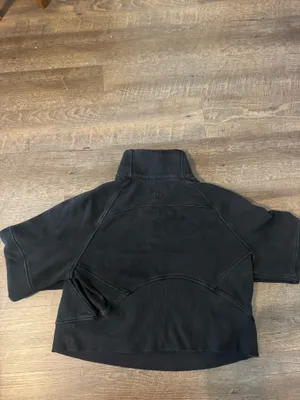 Lululemon Black Quarter-Zip Pullover Jacket - Women thumbnail 5