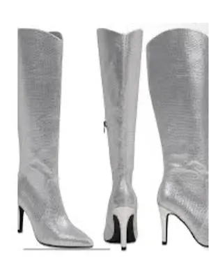 MIA Mackynzie Rhinestone Stiletto Boots Size 9 NIB thumbnail 2