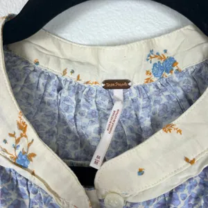 Free People women's Paloma Printed Blouse Sz M NWT thumbnail 3