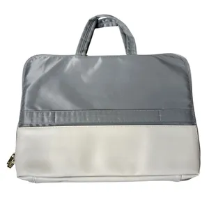 Ytonet 15.6 Inch Womens Laptop Sleeve Carrying Case Water Resistant Gray NWT thumbnail 2