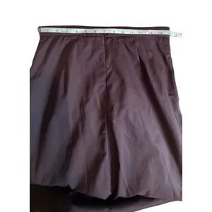 Vintage 90s Y2K Whimsigoth Brown Embroidered A-Line Maxi Skirt Cottagecore Sz 10 thumbnail 5