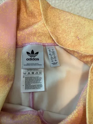 adidas Pink and Gold Shimmer Bike Shorts thumbnail 7