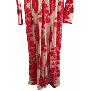 For Love‎ & Lemons Temecula Maxi Dress Red Floral Women's Size Medium thumbnail 8