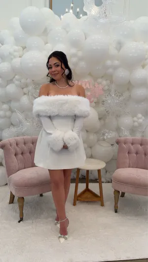 Babyboo Mini Dress White Villanelle thumbnail 2