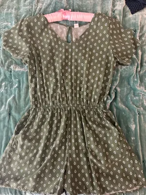 Old Navy Romper Green Olive thumbnail 1