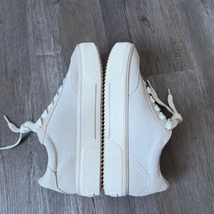 Reef Lay Day Lift Leather Boho Platform Casual Sneakers Beige Cream New Size 8.5 thumbnail 8