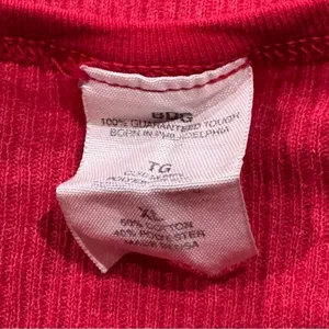 Urban Outfitters BDG Red Ribbed Tank Top Women's XL thumbnail 2