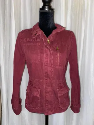 LA Hearts Red Zip Up Jacket thumbnail 3