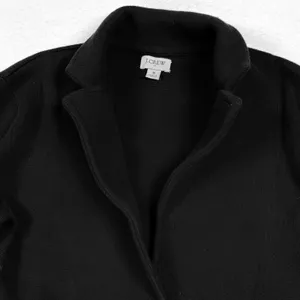 J.Crew Sweater Blazer Womens Small Black‎ Sophie Open Front Knit G9309 Jacket thumbnail 2