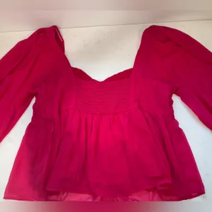 Abercrombie & Fitch Deep Pink Blouse thumbnail 5