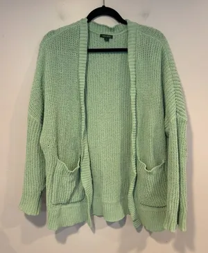 Blue‎ teal wild fable knit cardigan thumbnail 1