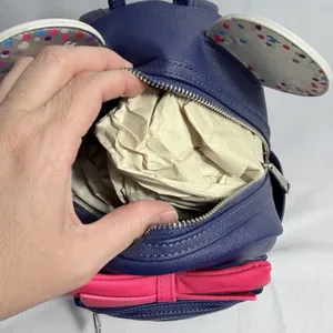 Loungefly Hong Kong Disneyland 15th Anniversary Exclusive Mini Backpack Purse thumbnail 9
