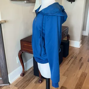 Matching Set Navy Blue Zip Hoodie Skort New thumbnail 8