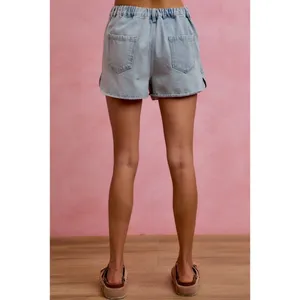 SO ME Washed Denim Wrap Skorts‎ - XL thumbnail 10