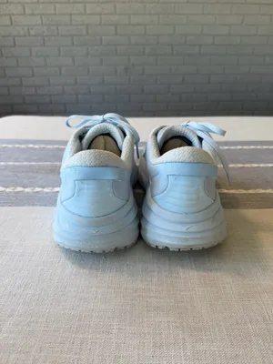 Hoka Bondi SR Light Blue Leather Slip Resistant Shoes Women’s Size 9.5 thumbnail 10