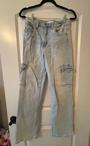 Vervet Cargo Jeans Wide-Leg thumbnail 1