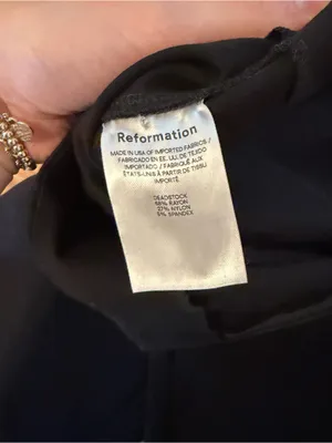 Reformation Jolie High-Waisted Ponte Flare Pants thumbnail 9