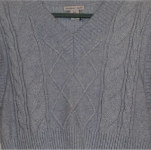 Light blue sweater vest sincerelyJules thumbnail 2