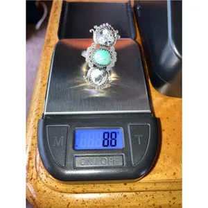 White Buffalo Nevada Turquoise Heart Ring Discounted Size 8 thumbnail 9