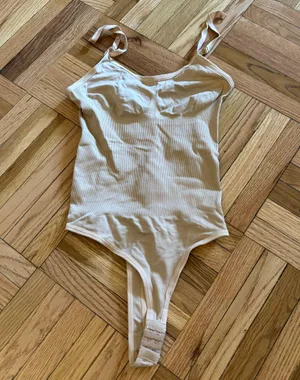 Nude Compression Body Suit Tan thumbnail 1