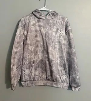 SHEIN Light Gray Camo Hoodie thumbnail 1