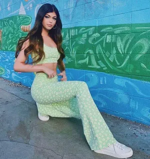 Tiger Mist Green Floral Pants thumbnail 3