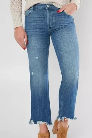 Free People We‎ The Free Maggie Straight High Rise Jeans thumbnail 1