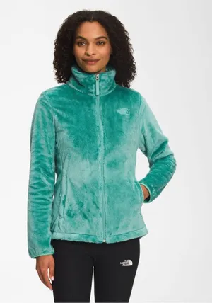 The North Face Women's Fleece Osito Jacket Green thumbnail 1