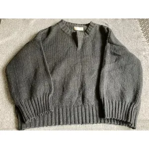 Knitted sweater and Stripes Shirt Dress Women‎ long-Length Shirt Dress thumbnail 7