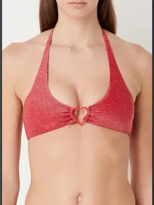 Blackbough - Thea Bikini Top in Ruby Shimmer thumbnail 2