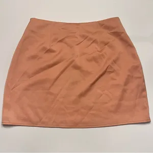 Le Lis Crop Camisole Top‎ & Mini Skirt Set in Nude Peach Rhinestones Size XS/S thumbnail 9