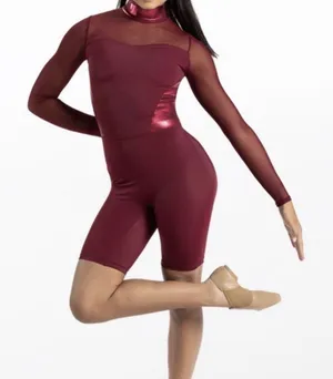 Womens WEISSMAN balera gymnastics dance ballet leotard small adult sa leotard thumbnail 1