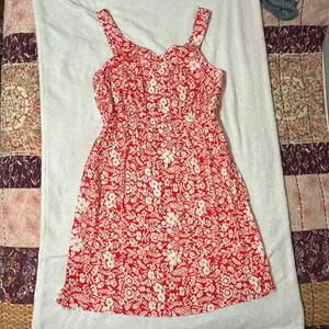 Market & Spruce (S) Adjustable Button Straps Smocked Back Dress - Stitch Fix thumbnail 7