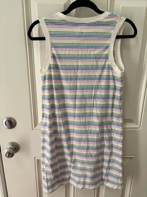 Pact Women's Softspun A-Line Tank Dress Size Small thumbnail 5