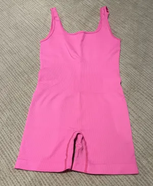 Ribbed Onesie Pink thumbnail 1