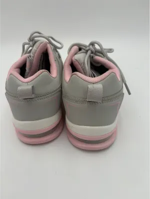 Lansnbo $55 Waterproof Woman’s 8 Gray and Pink Stylish Athletic Sneakers Comfort thumbnail 6