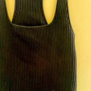 Free People Initimately Black Tank Cami Intimately Ribbed Knit Top Size large thumbnail 4
