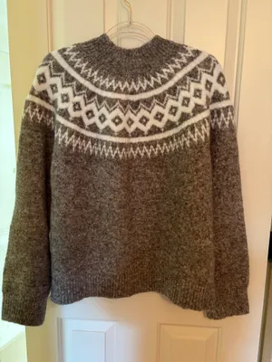 Banana Republic Fair Isle Crewneck Sweater thumbnail 1