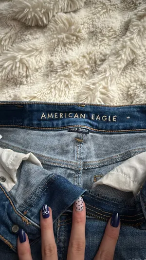 American Eagle jean skirt thumbnail 3