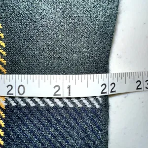 Tahari Womens Size XL Green Yellow Plaid Long Sleeve Mock Neck Sweater thumbnail 7