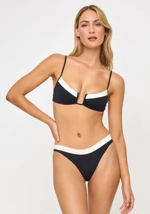 LSPACE Peyton Bikini Top, Size Small, $114 thumbnail 1
