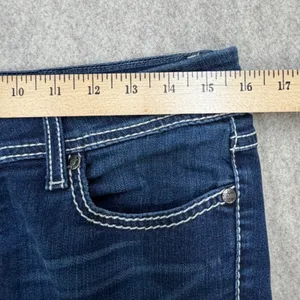 BKE Jeans Bootcut Womens 29R Addison Blue Denim Y2K Bling Western Cowgirl Boho thumbnail 10