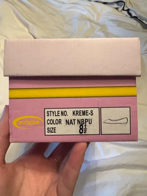 Soda Nubuck Nude Kreme Comfy Ballet Flats thumbnail 5