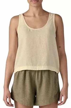 Patagonia Women's Garden Island Top Whole Weave Natural Size XL NWT thumbnail 1