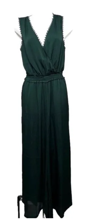 Max Studio Dark Green Sleeveless Maxi Dress thumbnail 1