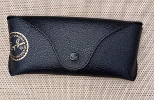 Ray-Ban Black Sunglasses Case with Gold Logo Accent thumbnail 1