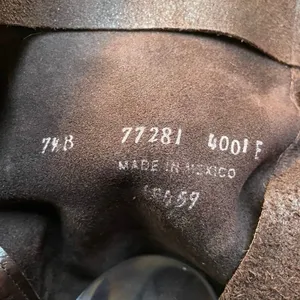 Frye 77281 Heath Outside-Zip Suede Motorcycle Boots Women’s Sz.‎ 7.5 Oiled Brown thumbnail 9